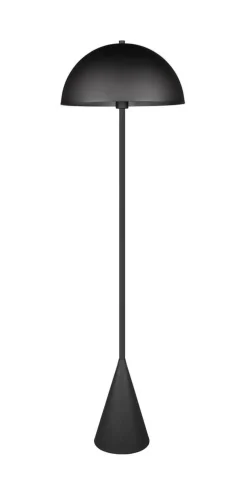 Trio Lighting lattiavalaisin Alfie E27 mattamusta