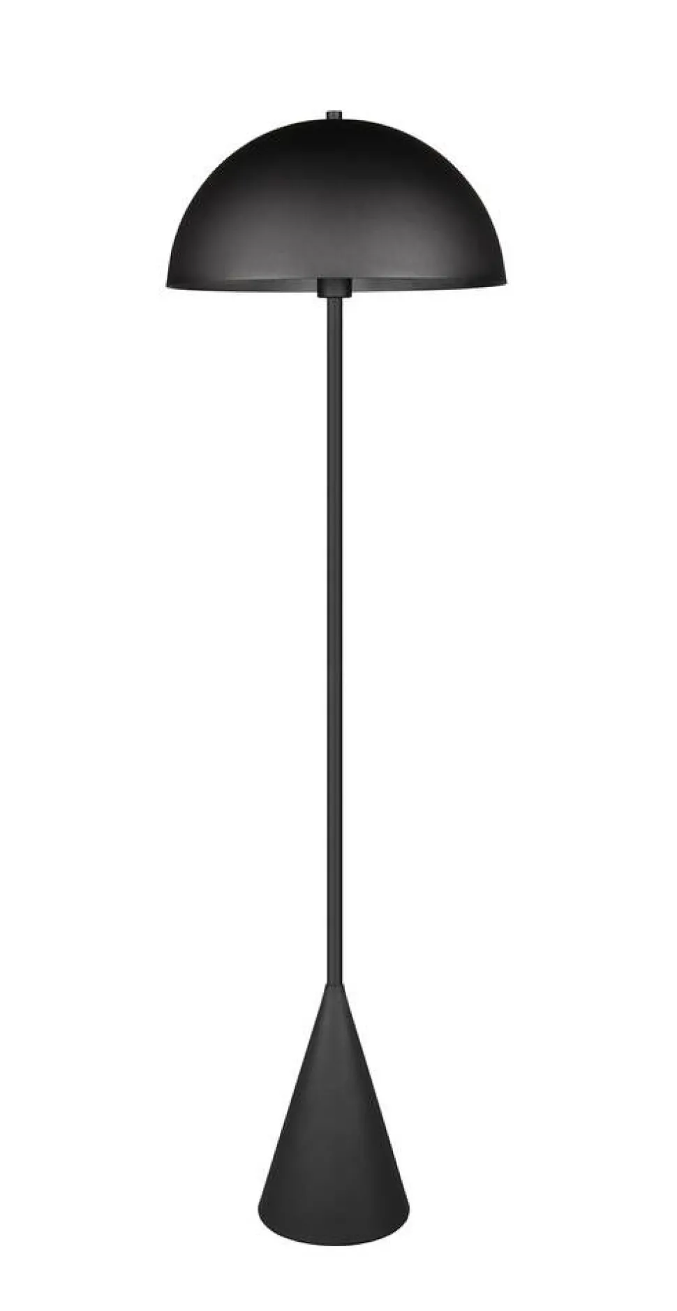 Trio Lighting lattiavalaisin Alfie E27 mattamusta
