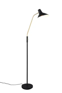 Trio Lighting lattiavalaisin Traveller E27 mattamusta/mattam