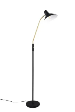 Trio Lighting lattiavalaisin Traveller E27 mattamusta/mattam