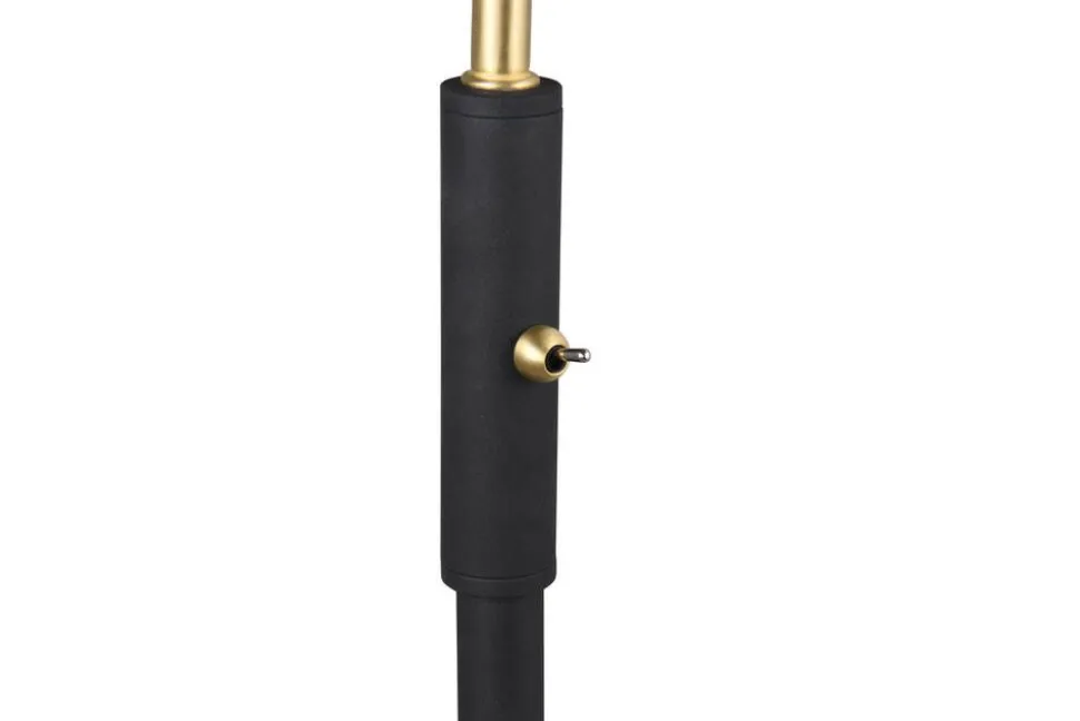 Trio Lighting lattiavalaisin Traveller E27 mattamusta/mattam