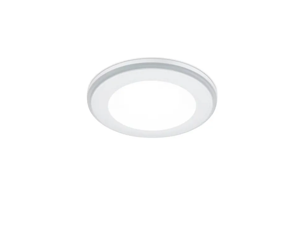 Trio Lighting LED alasvalo Aura 8 cm mattavalkoinen