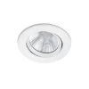 Trio Lighting LED alasvalo Pamir mattavalkoinen pyöreä