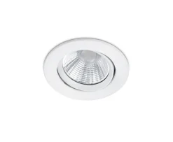 Trio Lighting LED alasvalo Pamir mattavalkoinen pyöreä