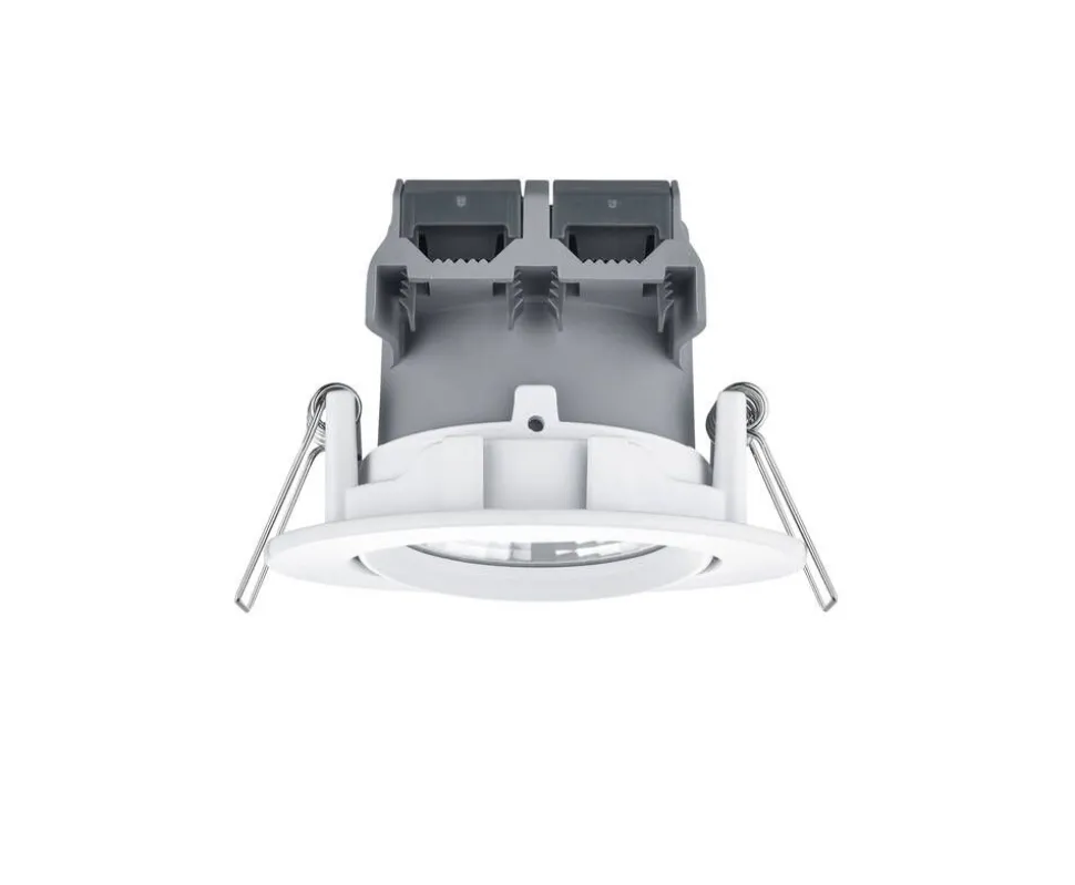 Trio Lighting LED alasvalo Pamir mattavalkoinen pyöreä