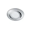 Trio Lighting LED alasvalo Rila kromi pyöreä