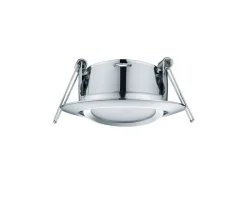 Trio Lighting LED alasvalo Rila kromi pyöreä