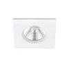Trio Lighting LED alasvalo Zagros IP65 mattavalkoinen neliö