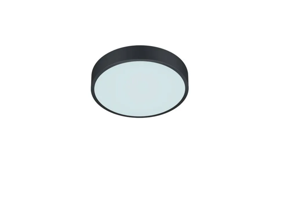 Trio Lighting LED kattovalaisin Waco 30 cm mattamusta