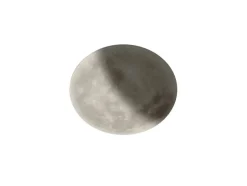 Trio Lighting LED kattovalaisin Lunar 40 cm valkoinen