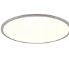 Trio Lighting LED kattovalaisin Yuma 60 cm harmaa/valkoinen