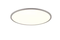 Trio Lighting LED kattovalaisin Yuma 60 cm harmaa/valkoinen