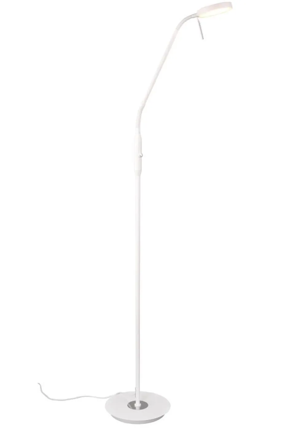 Trio Lighting LED lattiavalaisin Monza mattavalkoinen