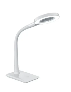 Trio Lighting LED pöytävalaisin Lupo valkoinen