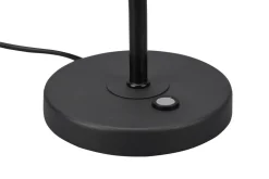 Trio Lighting LED pöytävalaisin Curtis mattamusta
