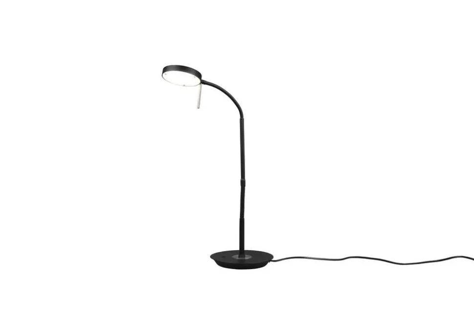Trio Lighting LED pöytävalaisin Monza mattamusta