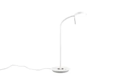 Trio Lighting LED pöytävalaisin Monza mattavalkoinen