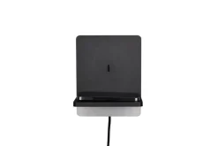 Trio Lighting LED seinävalaisin Fairfield mattamusta latausa
