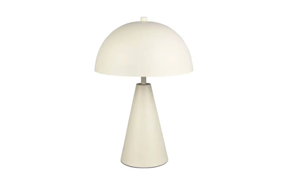 Trio Lighting pöytävalaisin Alfie E27 lämmin harmaa