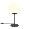Trio Lighting pöytävalaisin Fomento E27 mattamusta/valkoinen