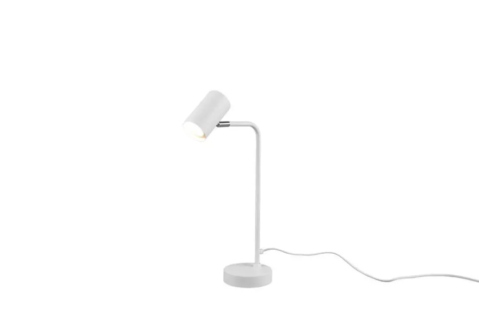 Trio Lighting pöytävalaisin Marley GU10 mattavalkoinen