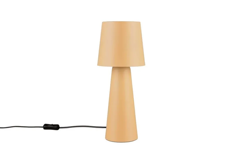 Trio Lighting pöytävalaisin Nubian E27 kellertävänruskea
