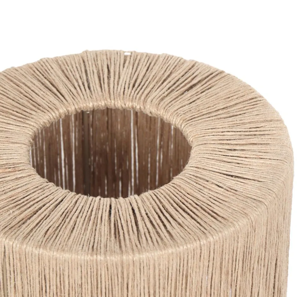 Trio Lighting pöytävalaisin Smilla E27 sisal