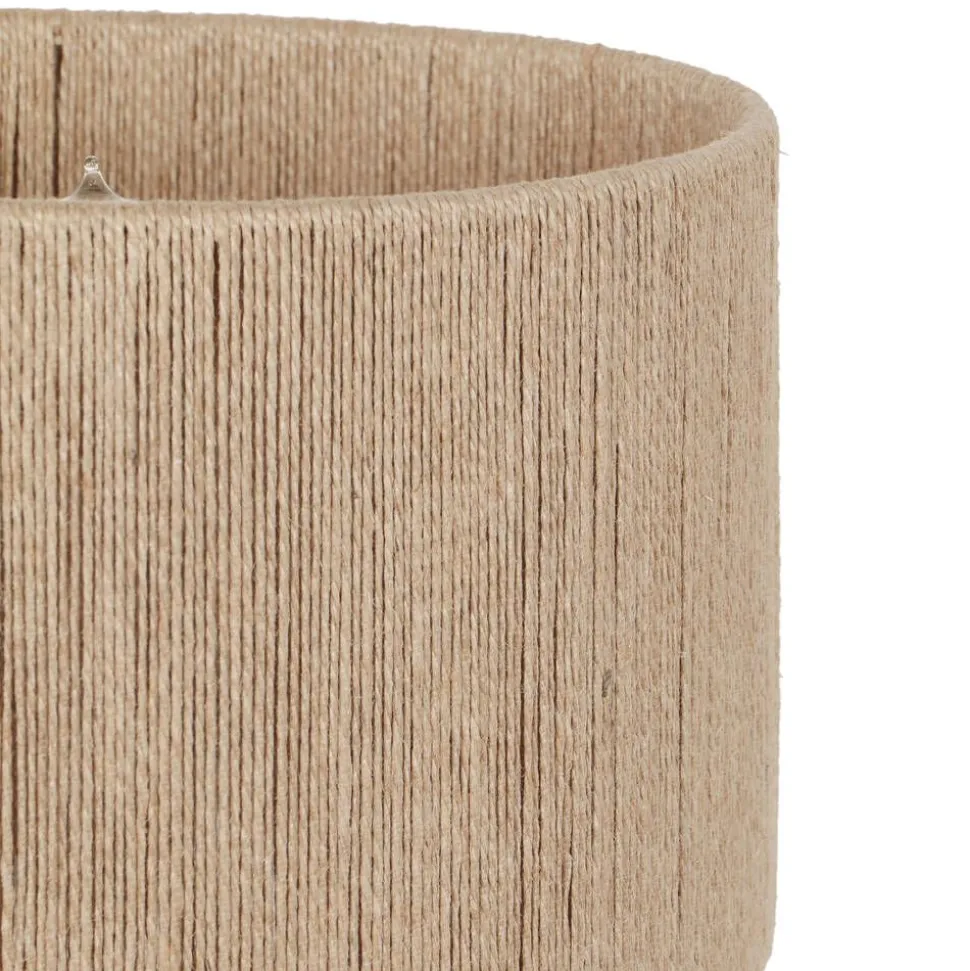 Trio Lighting pöytävalaisin Toba E27 puu/beige