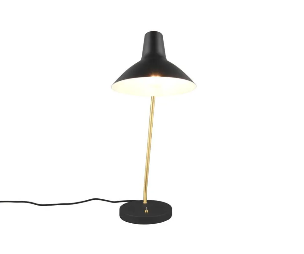 Trio Lighting pöytävalaisin Traveller E27 mattamusta/mattame