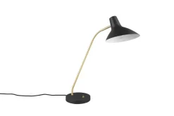 Trio Lighting pöytävalaisin Traveller E27 mattamusta/mattame