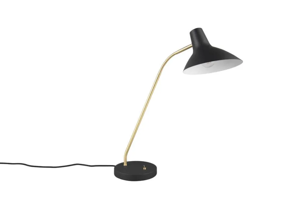 Trio Lighting pöytävalaisin Traveller E27 mattamusta/mattame