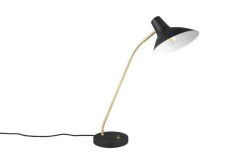 Trio Lighting pöytävalaisin Traveller E27 mattamusta/mattame