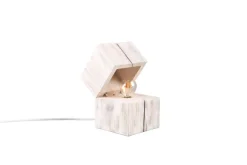 Trio Lighting pöytävalaisin Treasure E14 (sis.) valkoinen