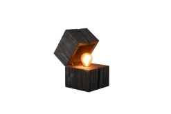 Trio Lighting pöytävalaisin Treasure E14 (sis.) musta