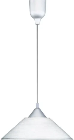 Trio Lighting riippuvalaisin Diego E27 valkoinen