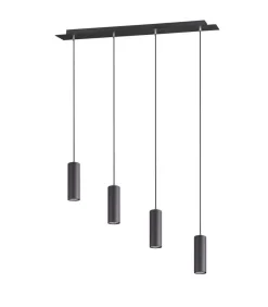 Trio Lighting riippuvalaisin Marley 4-os 75 cm GU10 mattamus
