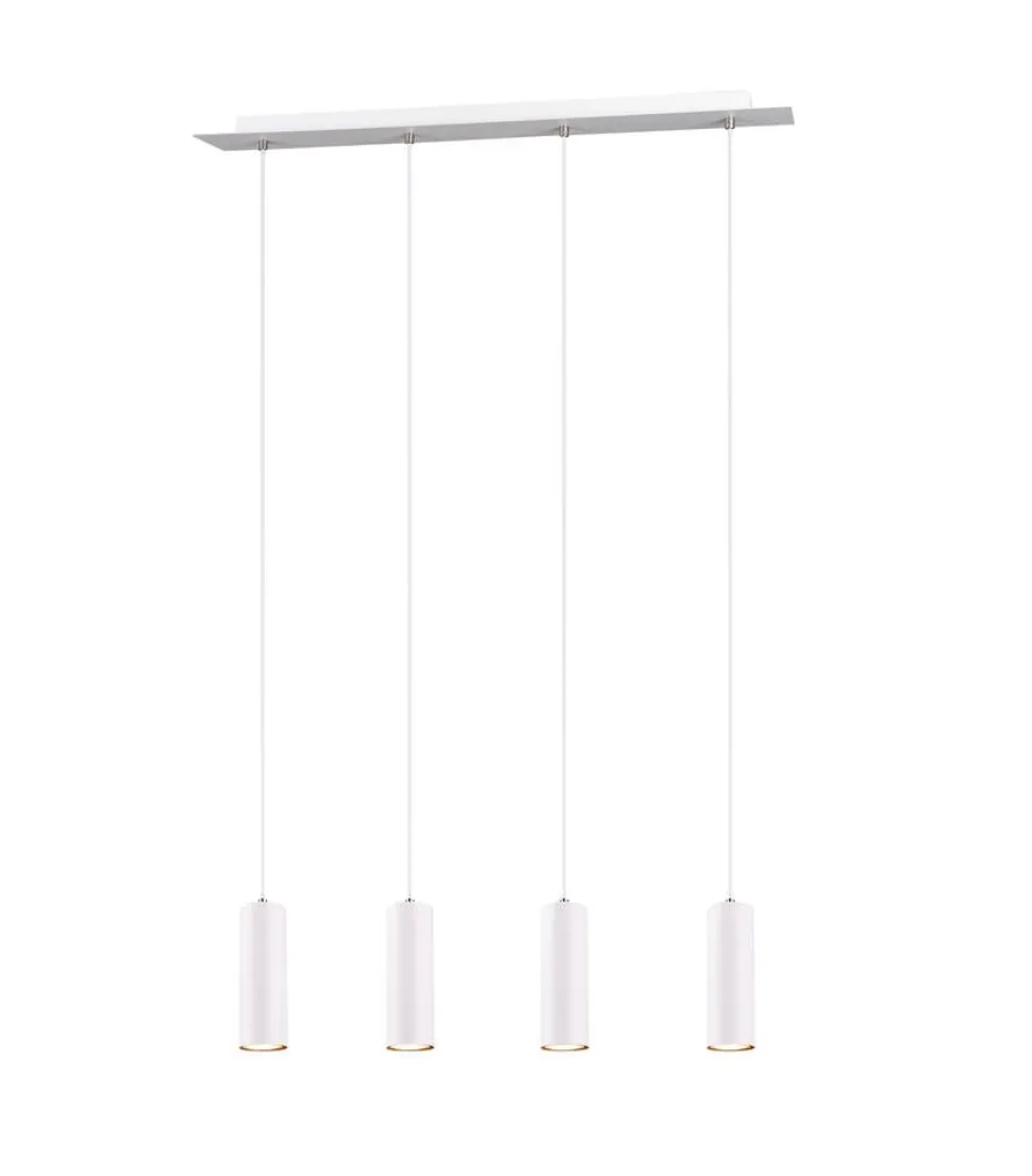 Trio Lighting riippuvalaisin Marley 4-os 75 cm GU10 valkoine