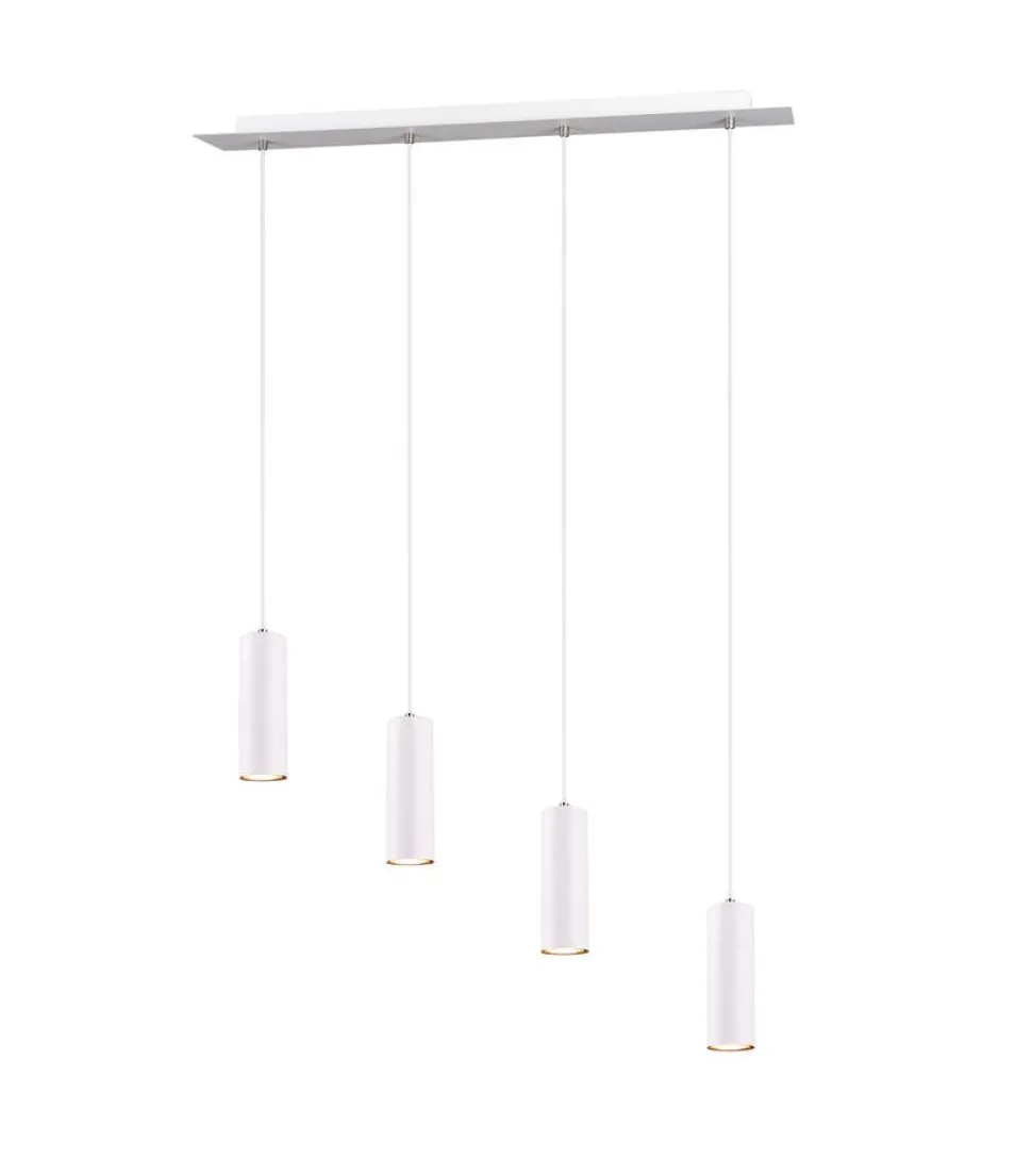 Trio Lighting riippuvalaisin Marley 4-os 75 cm GU10 valkoine