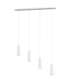 Trio Lighting riippuvalaisin Marley 4-os 75 cm GU10 valkoine