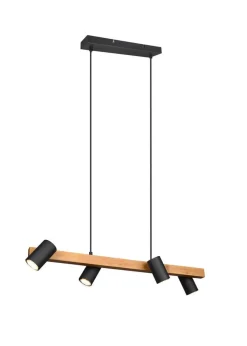 Trio Lighting riippuvalaisin Marley 4-os 80 cm GU10 mattamus