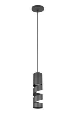 Trio Lighting riippuvalaisin Stream 1-os GU10 mattamusta