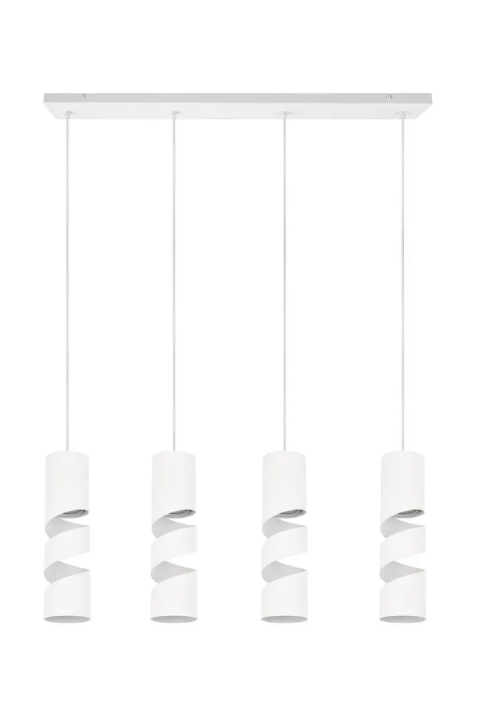 Trio Lighting riippuvalaisin Stream 4-os GU10 mattavalkoinen
