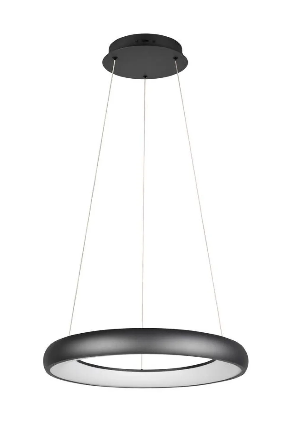 Trio Lighting riippuvalaisin Cardona LED 62 cm mattamusta