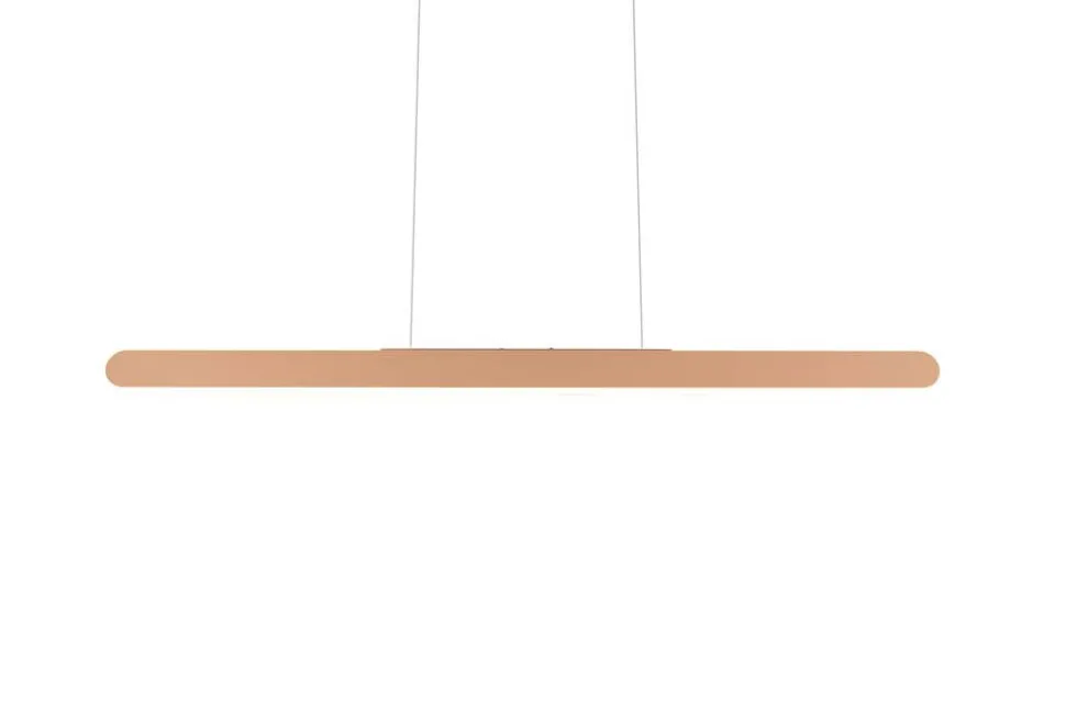 Trio Lighting riippuvalaisin Helios LED 100 cm kahvinruskea
