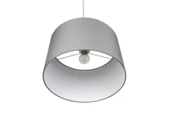 Trio Lighting riippuvalaisin Hotel 40 cm E27 harmaa