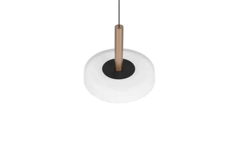 Trio Lighting riippuvalaisin Celeste LED 1-os kahvinruskea