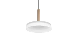 Trio Lighting riippuvalaisin Celeste LED 1-os kahvinruskea