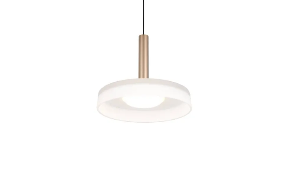 Trio Lighting riippuvalaisin Celeste LED 1-os kahvinruskea