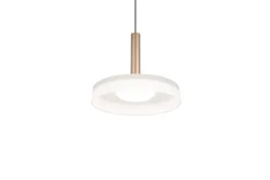 Trio Lighting riippuvalaisin Celeste LED 1-os kahvinruskea