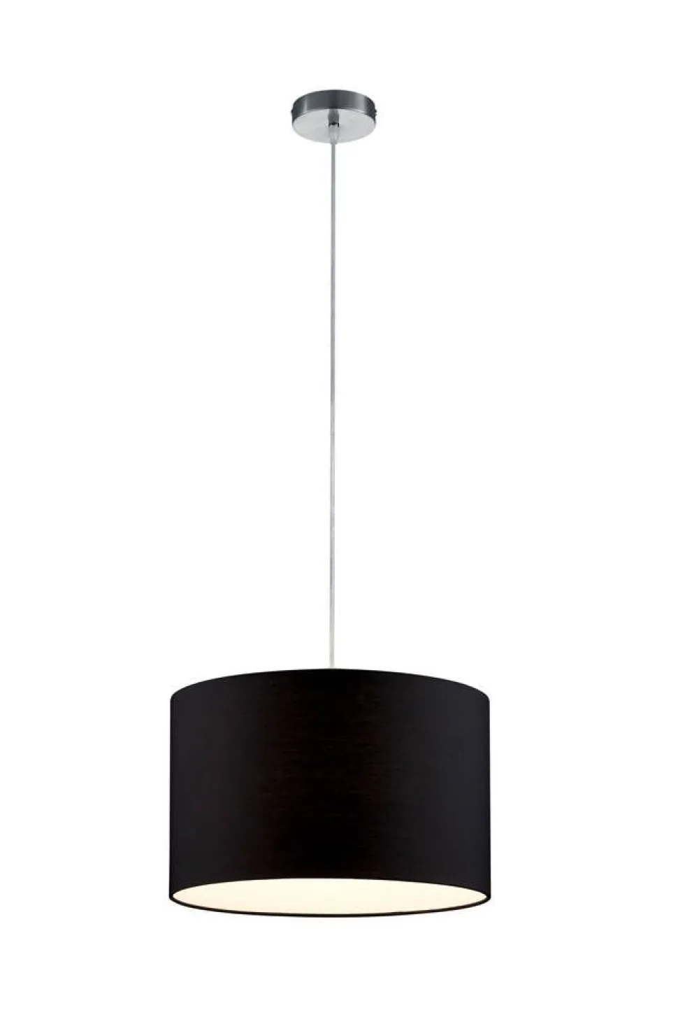 Trio Lighting riippuvalaisin Hotel 40 cm E27 musta